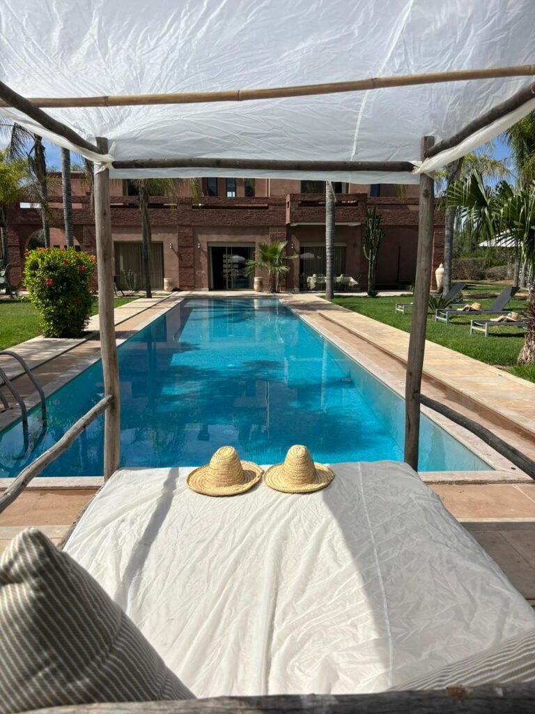 Villa Marrakech court séjour