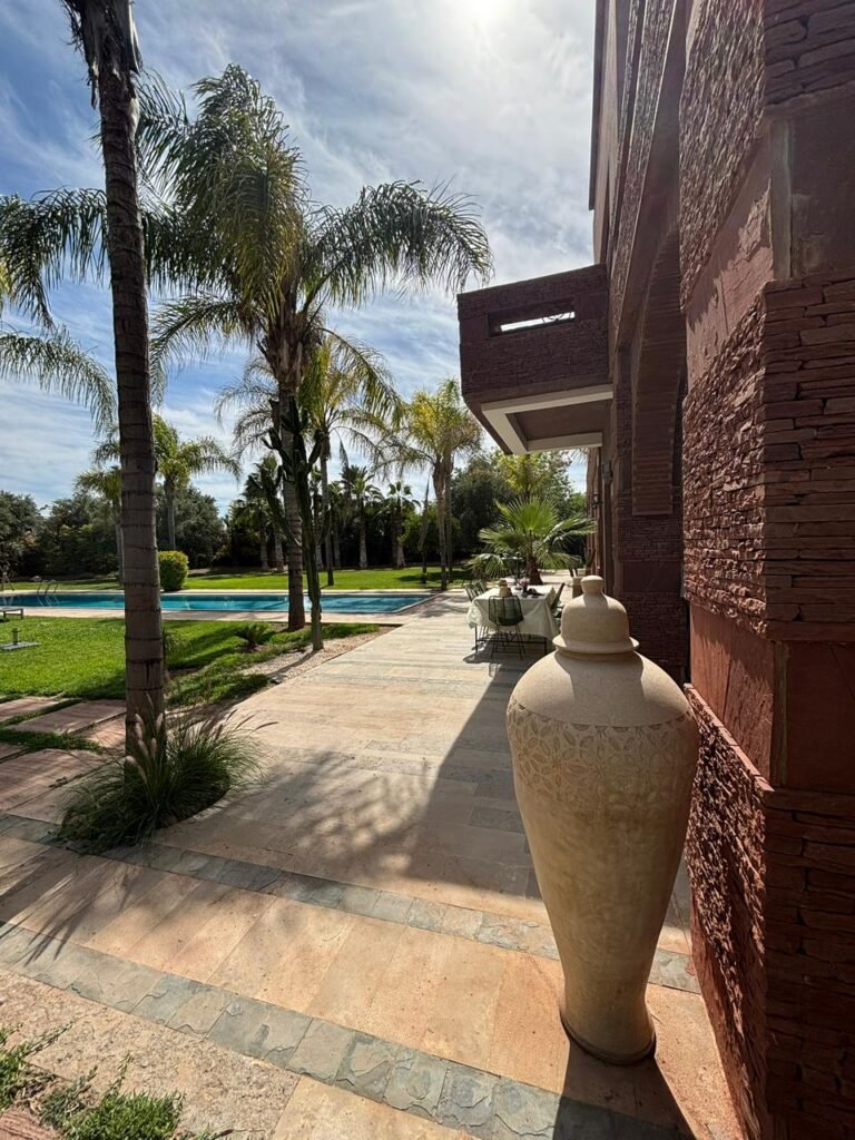 Villa Marrakech court séjour
