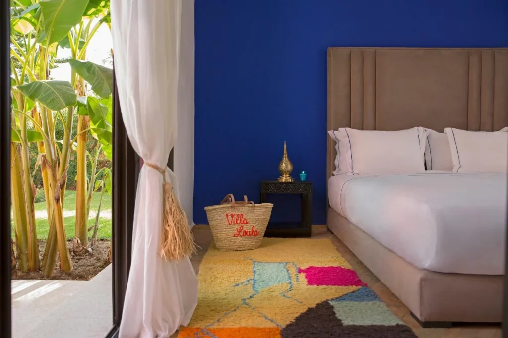 Famille profitant d’une villa hotel Marrakech privée